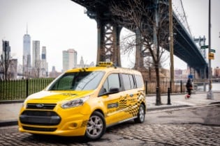 2017 Ford Transit Connect Hybrid Taxi Prototype